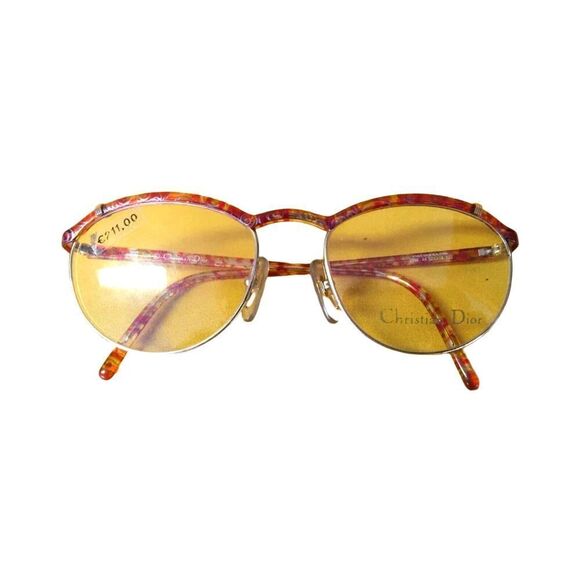 Vintage Christian Dior Red Frame For Eye Glasses Original Austria  2599 Pa